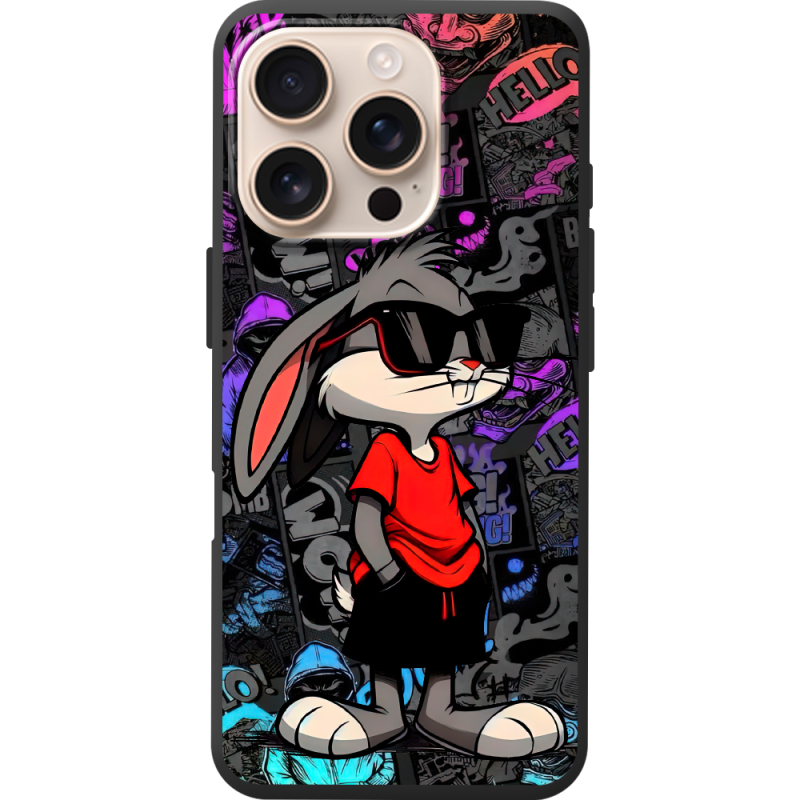 Черный чехол BoxFace Apple iPhone 16 Pro Малий вухань
