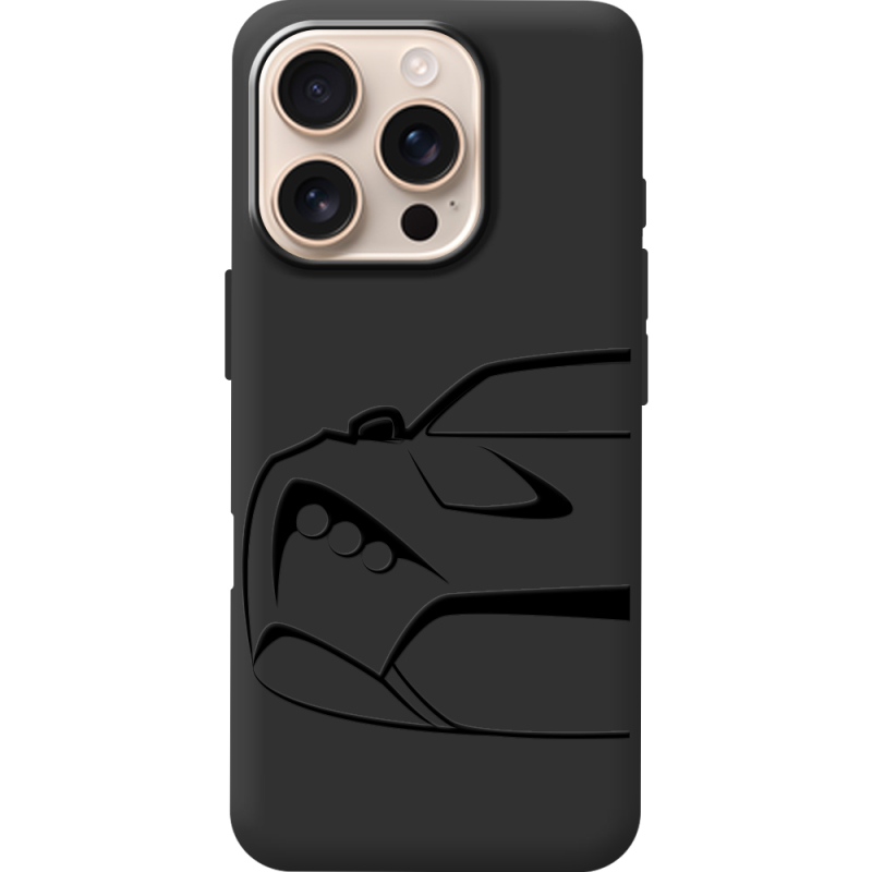 Черный чехол BoxFace Apple iPhone 16 Pro Sportcar