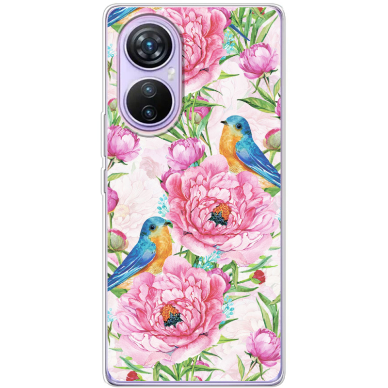 Чехол BoxFace Blackview A200 Pro Birds and Flowers