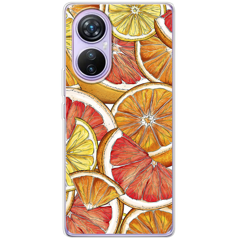 Чехол BoxFace Blackview A200 Pro Citrus Pattern