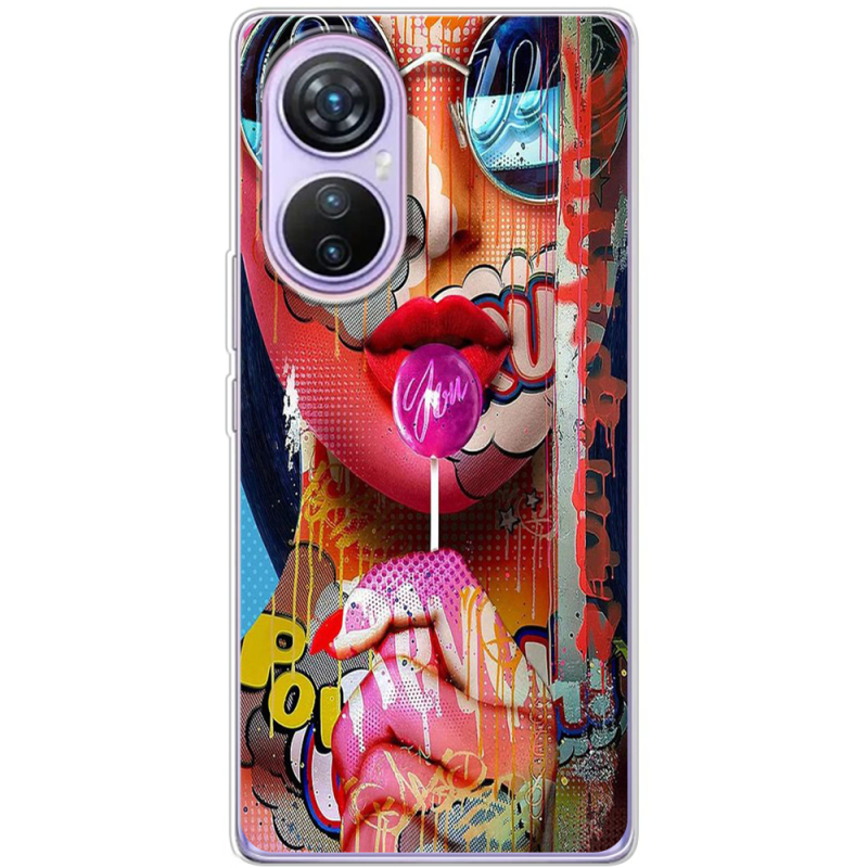 Чехол BoxFace Blackview A200 Pro Colorful Girl