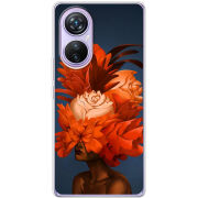 Чехол BoxFace Blackview A200 Pro Exquisite Orange Flowers