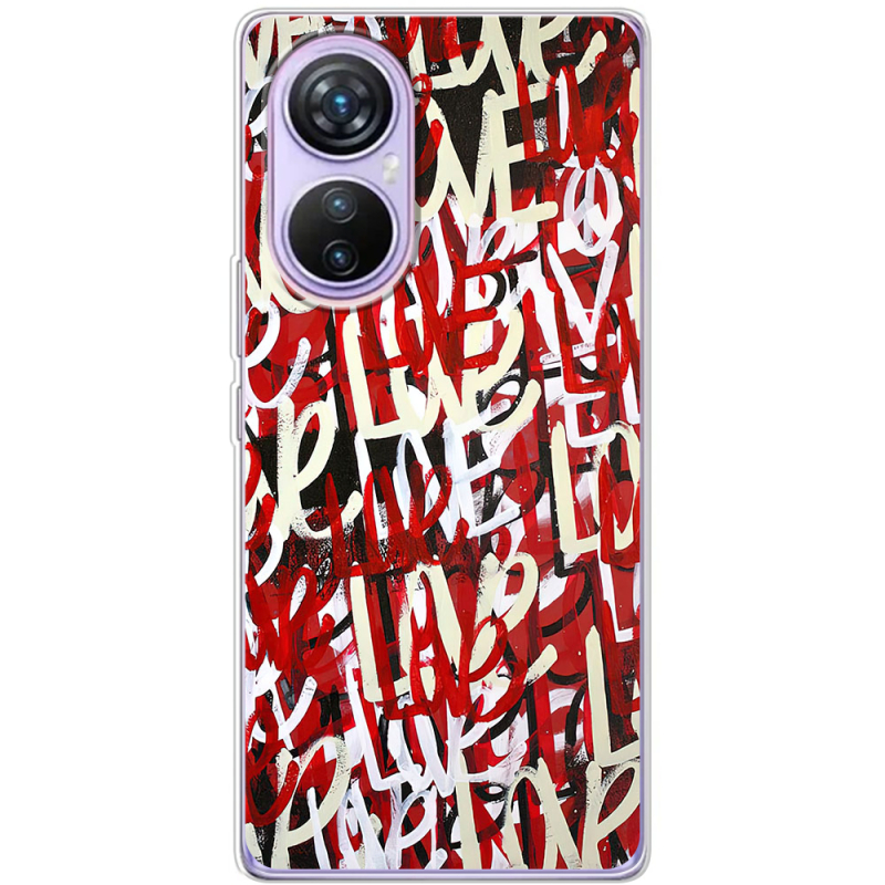 Чехол BoxFace Blackview A200 Pro Love Graffiti