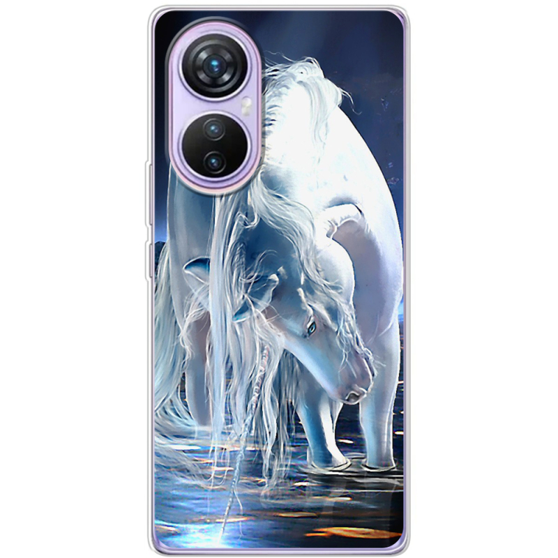 Чехол BoxFace Blackview A200 Pro White Horse