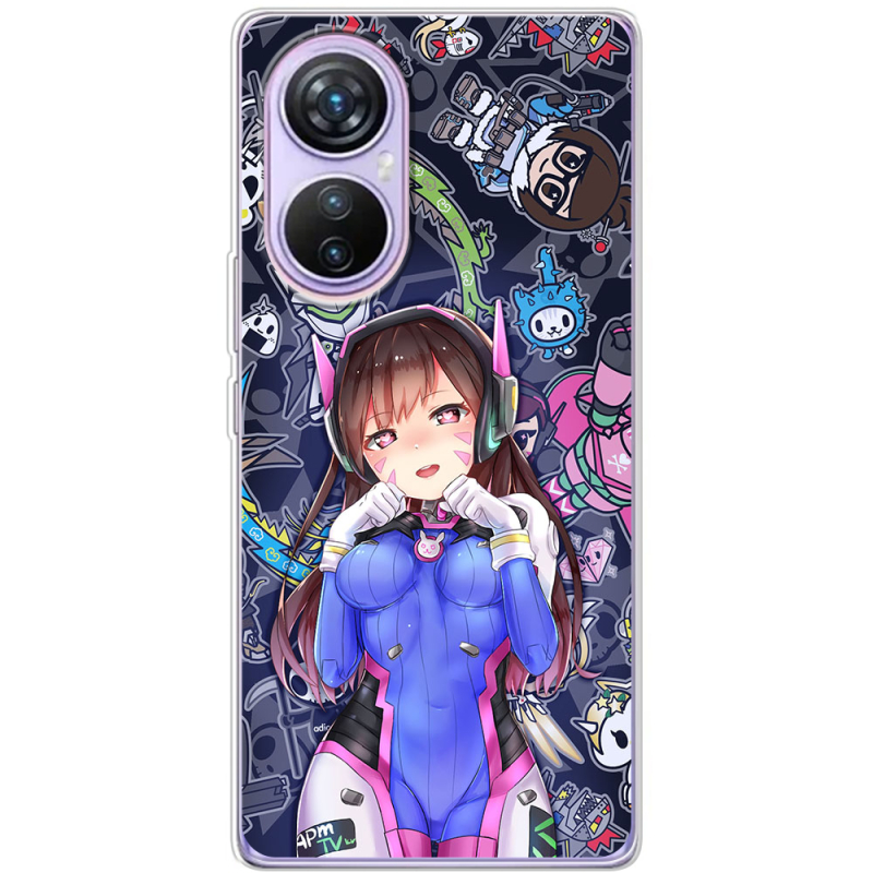 Чехол BoxFace Blackview A200 Pro Overwatch D.VA