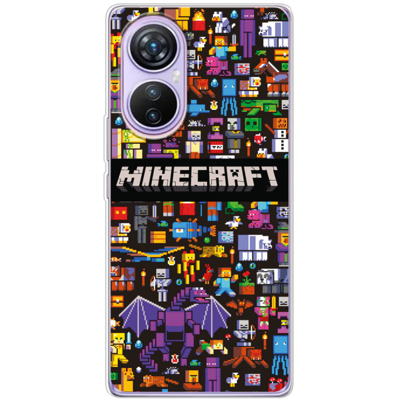 Чехол BoxFace Blackview A200 Pro Minecraft Mobbery