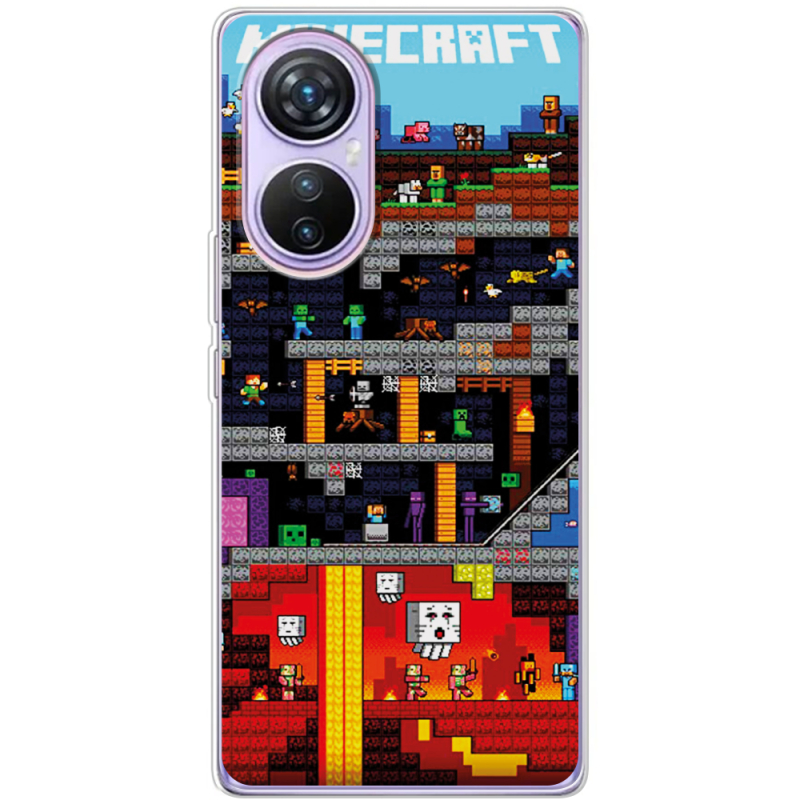 Чехол BoxFace Blackview A200 Pro Minecraft Lode Runner