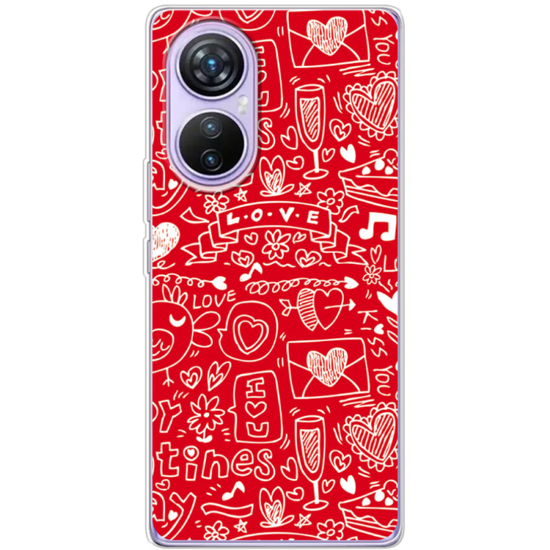 Чехол BoxFace Blackview A200 Pro Happy Valentines