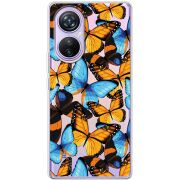 Прозрачный чехол BoxFace Blackview A200 Pro Butterfly Morpho