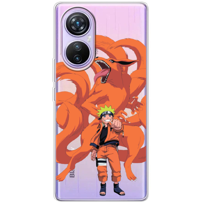 Прозрачный чехол BoxFace Blackview A200 Pro Naruto and Kurama