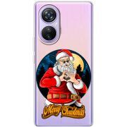 Прозрачный чехол BoxFace Blackview A200 Pro Cool Santa