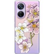 Прозрачный чехол BoxFace Blackview A200 Pro Cherry Blossom