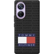 Черный чехол BoxFace Blackview A200 Pro Tommy Print