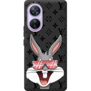 Черный чехол BoxFace Blackview A200 Pro looney bunny