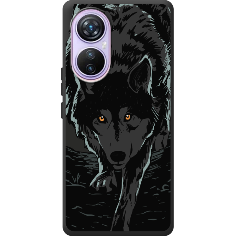 Черный чехол BoxFace Blackview A200 Pro Wolf