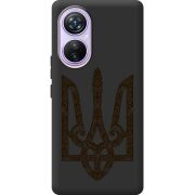 Черный чехол BoxFace Blackview A200 Pro Ukrainian Trident