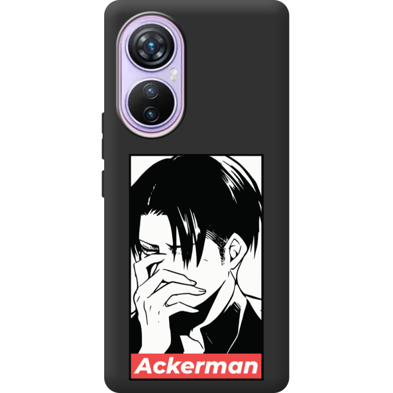 Черный чехол BoxFace Blackview A200 Pro Attack On Titan - Ackerman