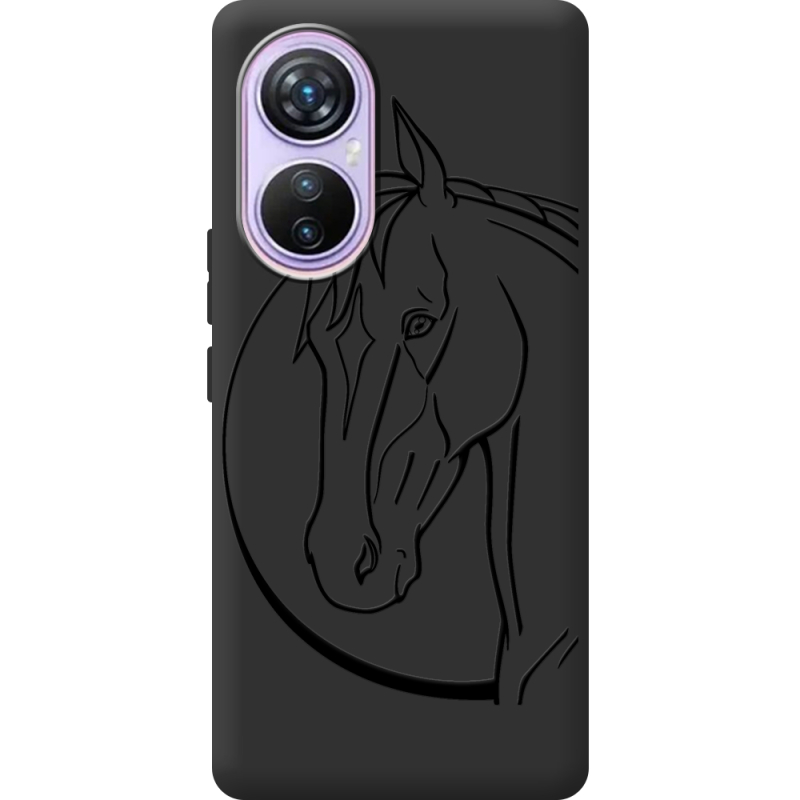 Черный чехол BoxFace Blackview A200 Pro Horse