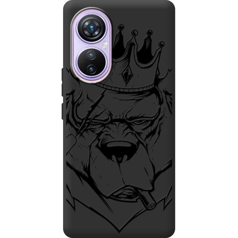 Черный чехол BoxFace Blackview A200 Pro Bear King