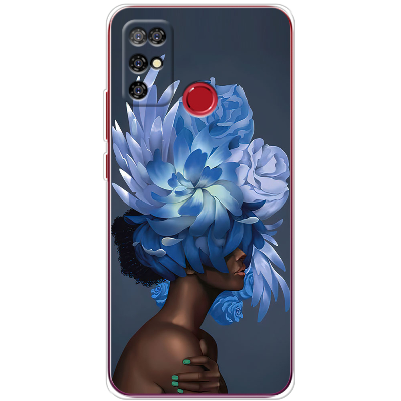 Чехол BoxFace Doogee X96 Pro Exquisite Blue Flowers