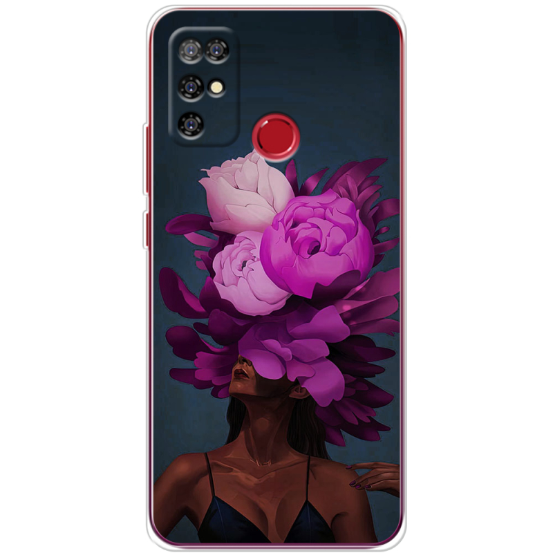 Чехол BoxFace Doogee X96 Pro Exquisite Purple Flowers