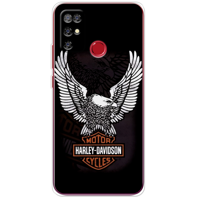 Чехол BoxFace Doogee X96 Pro Harley Davidson and eagle