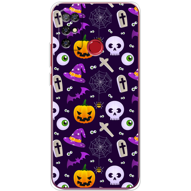 Чехол BoxFace Doogee X96 Pro Halloween Purple Mood