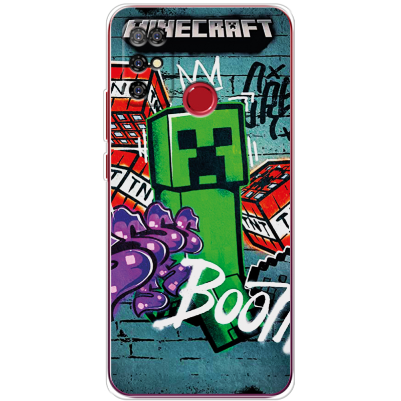 Чехол BoxFace Doogee X96 Pro Minecraft Graffiti