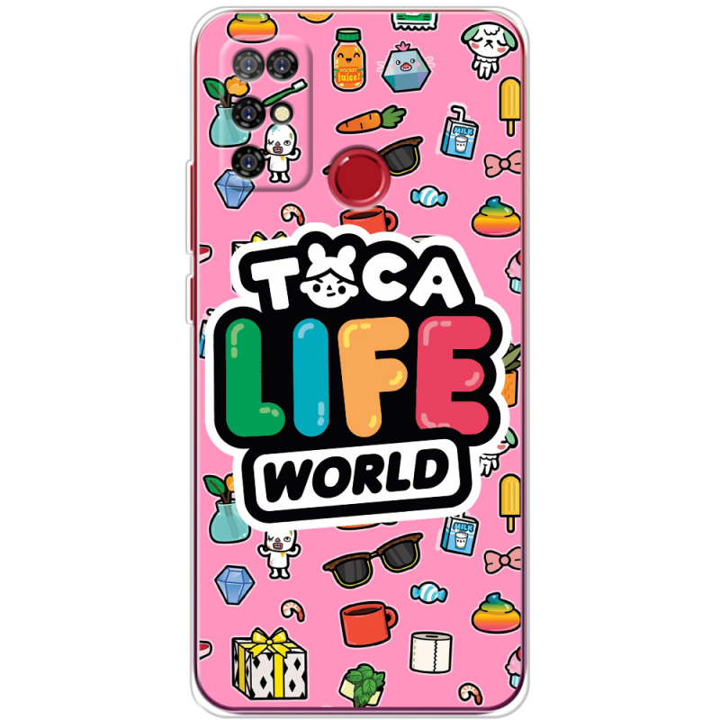 Чехол BoxFace Doogee X96 Pro Toca Boca Life World