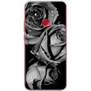 Чехол BoxFace Doogee X96 Pro Black and White Roses