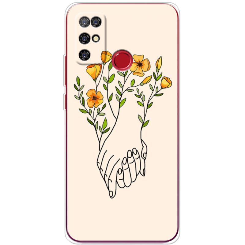 Чехол BoxFace Doogee X96 Pro Flower Hands