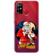 Прозрачный чехол BoxFace Doogee X96 Pro Cool Santa