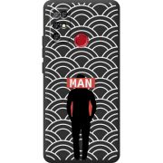 Черный чехол BoxFace Doogee X96 Pro Man Pattern