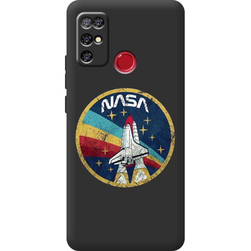 Черный чехол BoxFace Doogee X96 Pro NASA