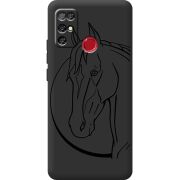 Черный чехол BoxFace Doogee X96 Pro Horse