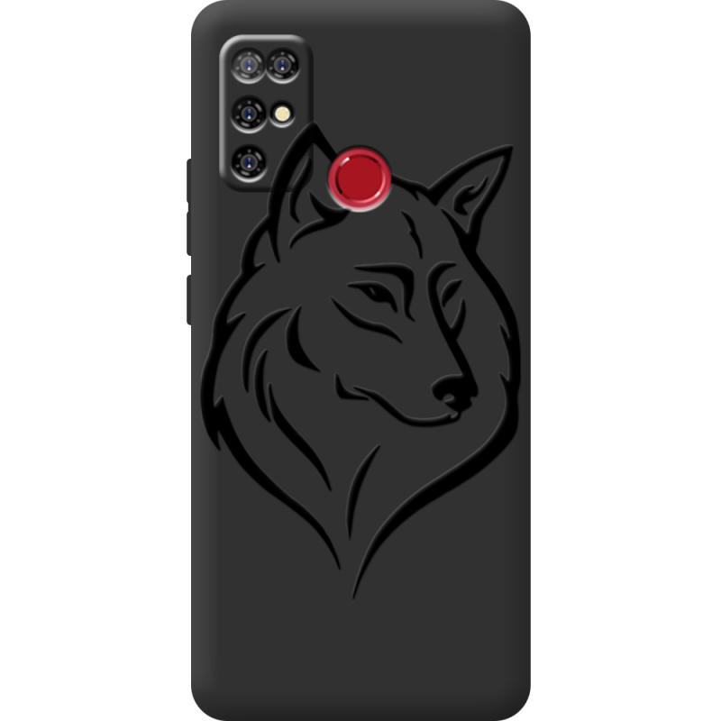 Черный чехол BoxFace Doogee X96 Pro Wolf