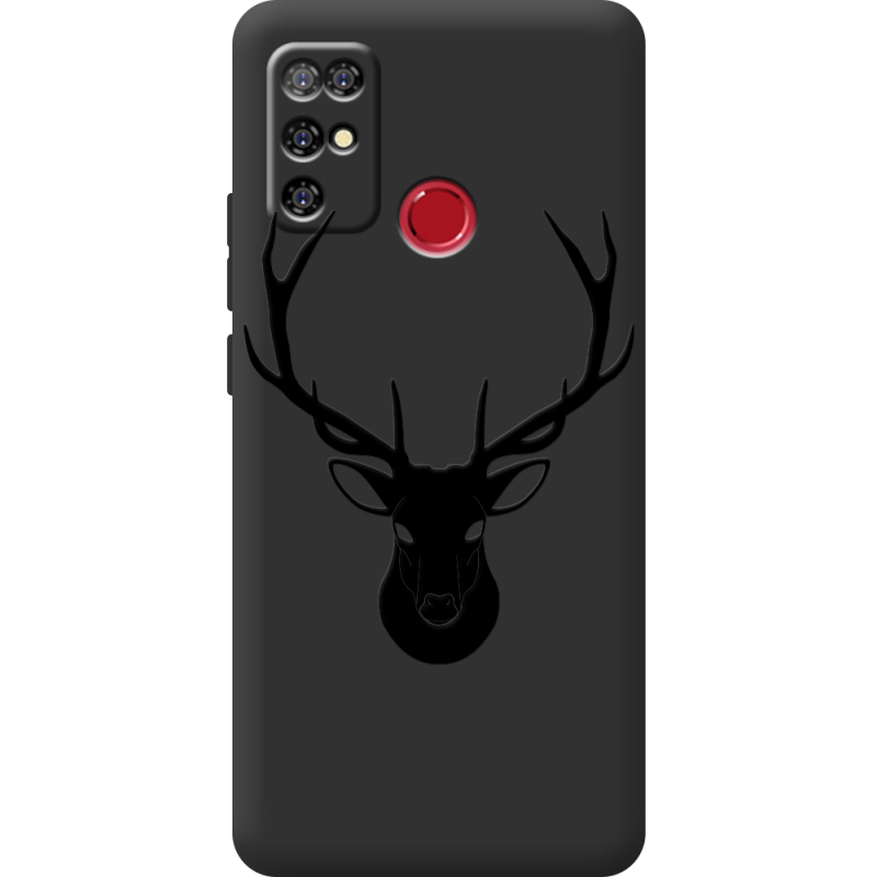 Черный чехол BoxFace Doogee X96 Pro Deer