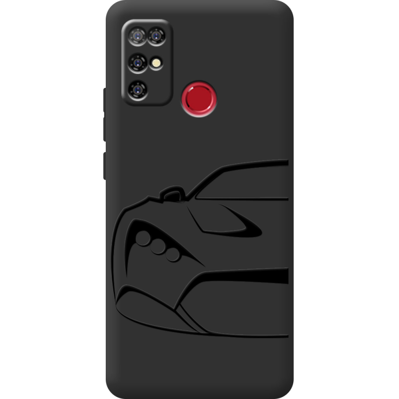 Черный чехол BoxFace Doogee X96 Pro Sportcar