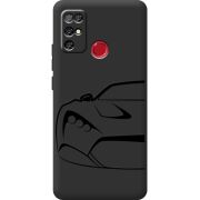 Черный чехол BoxFace Doogee X96 Pro Sportcar