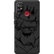 Черный чехол BoxFace Doogee X96 Pro Bear King