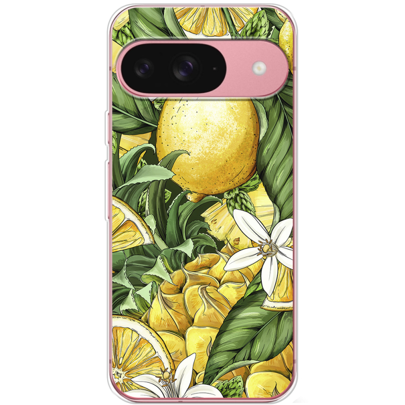 Чехол BoxFace Google Pixel 9 Lemon Pattern