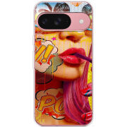 Чехол BoxFace Google Pixel 9 Yellow Girl Pop Art