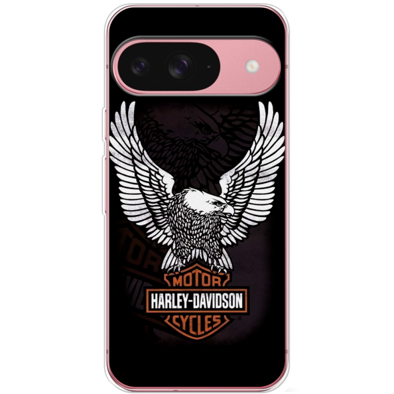 Чехол BoxFace Google Pixel 9 Harley Davidson and eagle