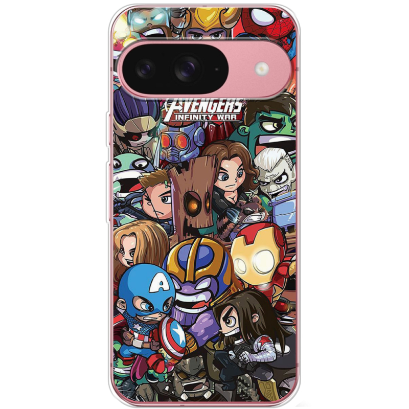 Чехол BoxFace Google Pixel 9 Avengers Infinity War