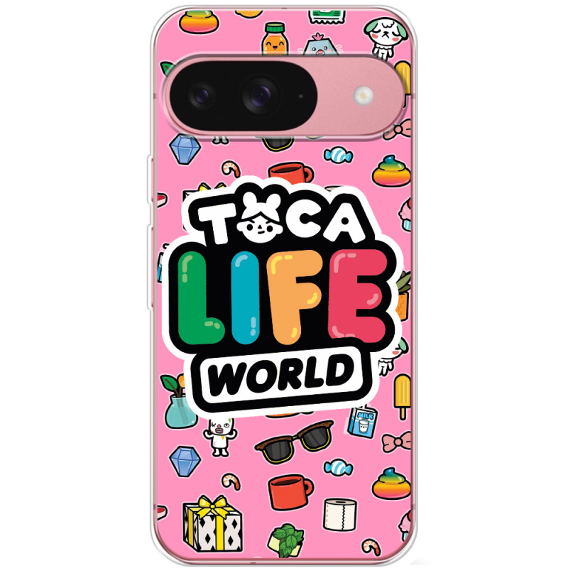 Чехол BoxFace Google Pixel 9 Toca Boca Life World