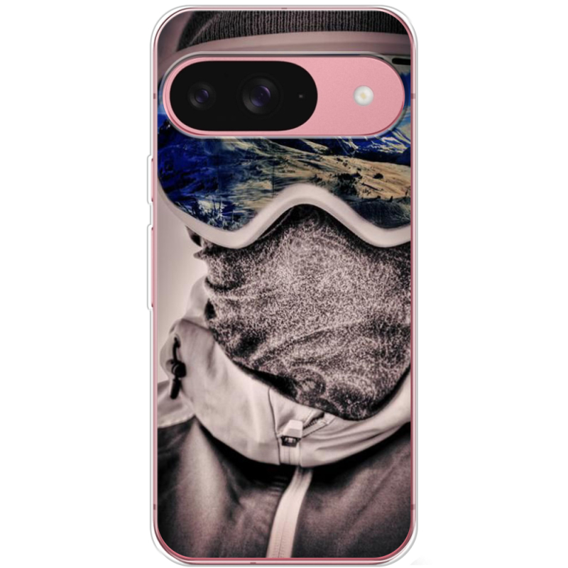 Чехол BoxFace Google Pixel 9 snowboarder