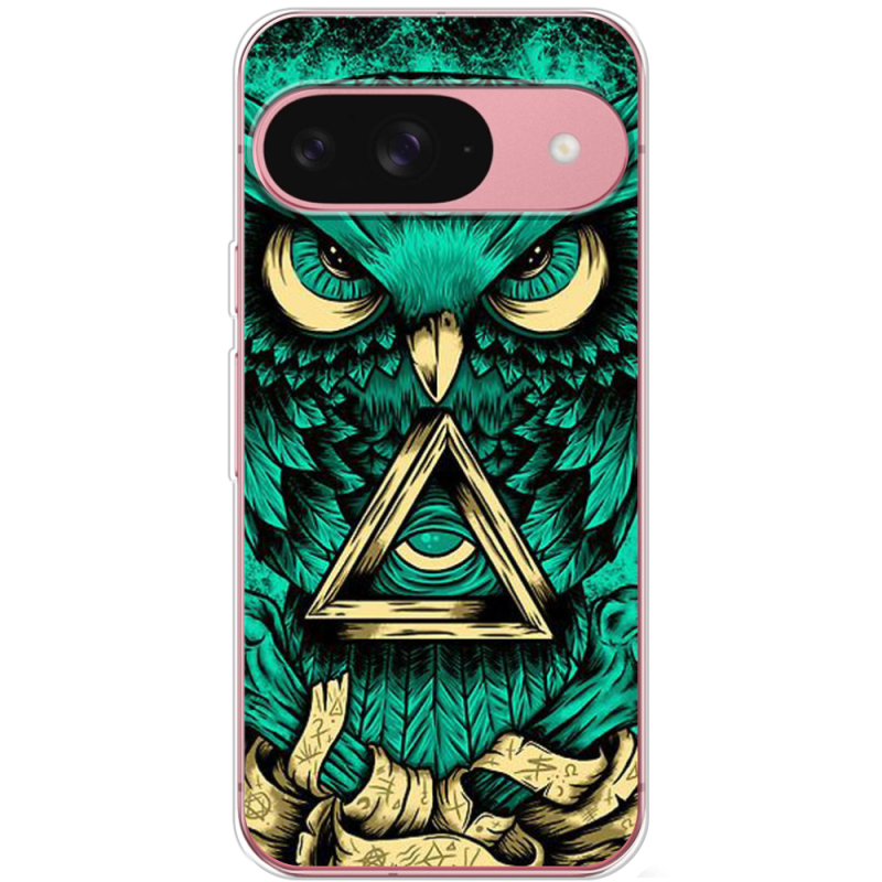 Чехол BoxFace Google Pixel 9 Masonic Owl