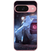 Чехол BoxFace Google Pixel 9 Silver Car