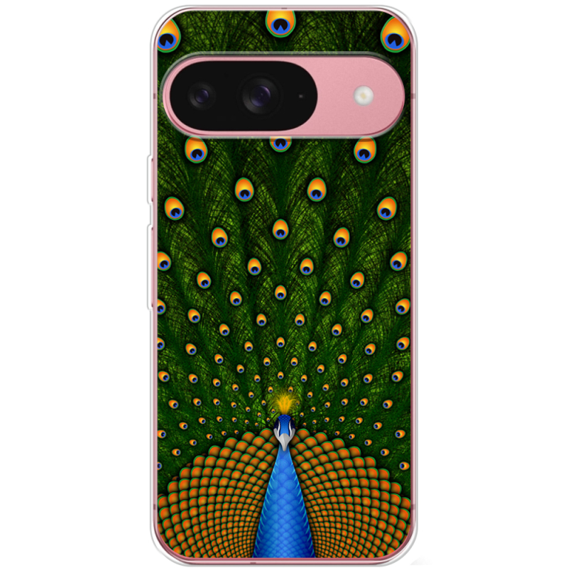 Чехол BoxFace Google Pixel 9 Peacocks Tail