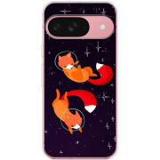 Чехол BoxFace Google Pixel 9 Fox-Astronauts